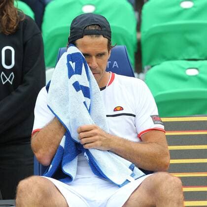 Tommy Haas ( GER ) nachdenklich Mercedes-Cup, Tennis, ATP Tennis Herren World Tour, 09.06.2015, Foto:Langer Eibner Copyright: Langer Eibner-Pressefoto EP_HLR