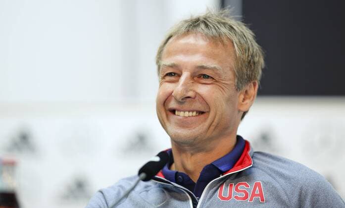 Juergen Klinsmann (Nationaltrainer USA) Pressekonferenz der A-Nationalmannschaft, Fussball, Freundschaftsspiel gegen USA, 09.06.2015, Copyright: Schueler Eibner-Pressefoto EP_JSE