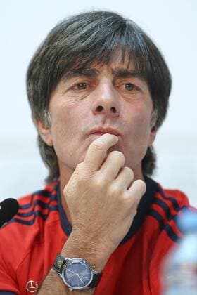 National-, Bundestrainer Joachim Jogi Loew Pressekonferenz der A-Nationalmannschaft, Fussball, Freundschaftsspiel gegen USA, 09.06.2015, Copyright: Schueler Eibner-Pressefoto EP_JSE