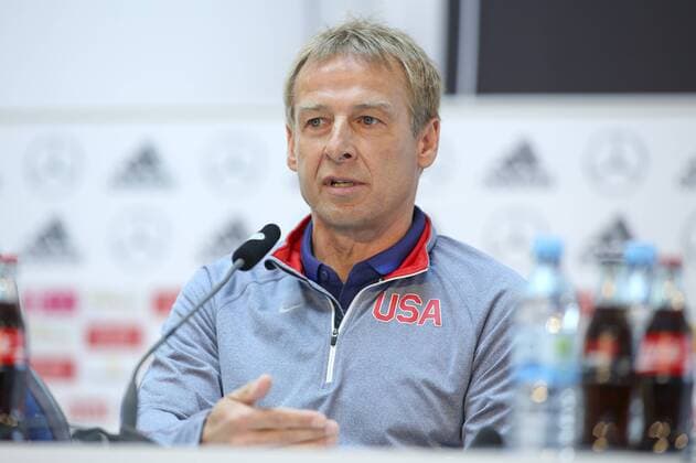 Juergen Klinsmann (Nationaltrainer USA) Pressekonferenz der A-Nationalmannschaft, Fussball, Freundschaftsspiel gegen USA, 09.06.2015, Copyright: Schueler Eibner-Pressefoto EP_JSE