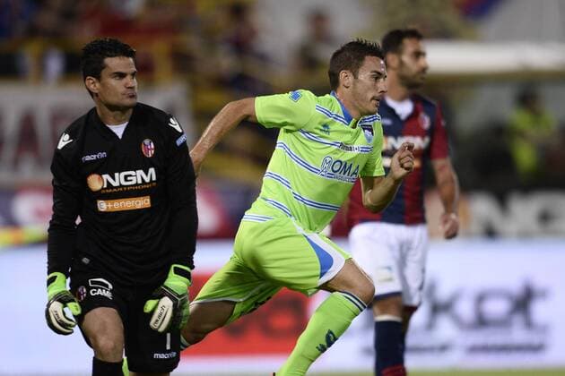Bologna, 09.06.2015 - Serie B 2014 2015 - FC Bologna vs Delfino Pescara 1936 - esultanza gol Cristian Pasquato 