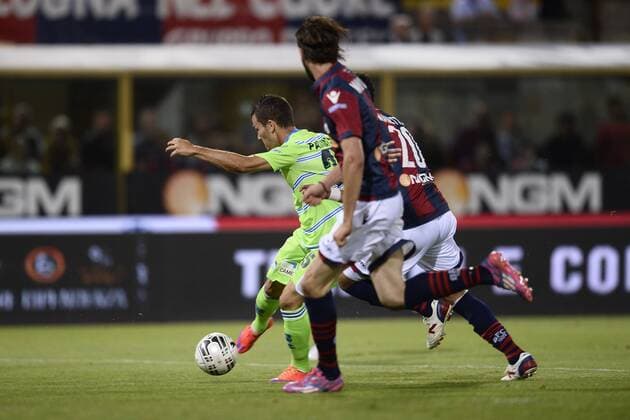 Bologna, 09.06.2015 - Serie B 2014 2015 - FC Bologna vs Delfino Pescara 1936 - gol Cristian Pasquato 