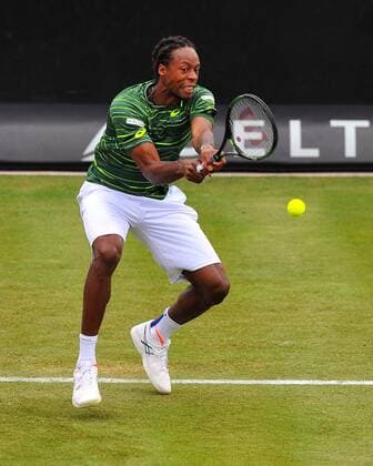 Gael MONFILS (FRA). Deutschland, Stuttgart: Tennis, MercedesCup 2015: 2. Runde am 10.06.2015, Center Court, TC Weissenhof.