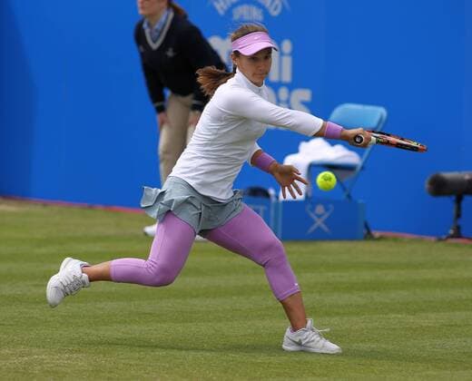 TENNIS - WTA Tennis Damen Aegon Open 2015 NOTTINGHAM,ENGLAND,10.JUN.15 - TENNIS - WTA Tour, Aegon Open. Image shows Lauren Davis (USA). GEPAxpictures xAlanxGrieves