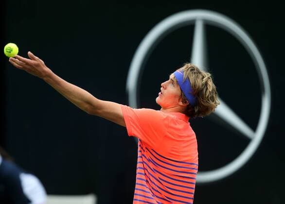 Stuttgart , Tennis Weissenhof Mercedes Cup 2015, Alexander Zverev (GER)