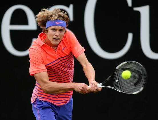 Stuttgart , Tennis Weissenhof Mercedes Cup 2015, Alexander Zverev (GER)
