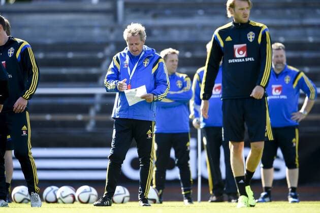 June 10, 2015 - Stockholm, Sweden - 150610 Sweden coach Erik Hamren den 10 juni 2015 i Stockholm..Foto: Johanna Lundberg BILDBYRAN kod JL 135390 News - June 10, 2015  - ZUMAb138