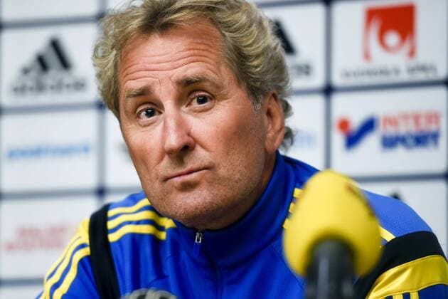 Aktuell Fußball, Nationalteam Schweden, Pressekonferenz Nationaltrainer Hamren June 10, 2015 - Stockholm, Sweden - 150610 Sweden coach Erik Hamren den 10 juni 2015 i Stockholm..Foto: Johanna Lundberg BILDBYRAN kod JL 135391 News - June 10, 2015  - ZUMAb138