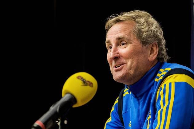 Aktuell Fußball, Nationalteam Schweden, Pressekonferenz Nationaltrainer Hamren June 10, 2015 - Stockholm, Sweden - 150610 Sweden coach Erik Hamren den 10 juni 2015 i Stockholm..Foto: Meli Petersson Ellafi BILDBYRAN COP 162 News - June 10, 2015  - ZUMAb138