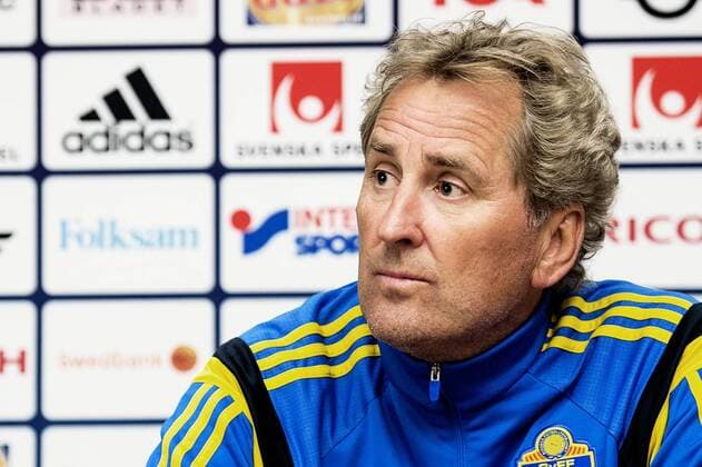 Aktuell Fußball, Nationalteam Schweden, Pressekonferenz Nationaltrainer Hamren June 10, 2015 - Stockholm, Sweden - 150610 Sweden coach Erik Hamren den 10 juni 2015 i Stockholm..Foto: Meli Petersson Ellafi BILDBYRAN COP 162 News - June 10, 2015  - ZUMAb138