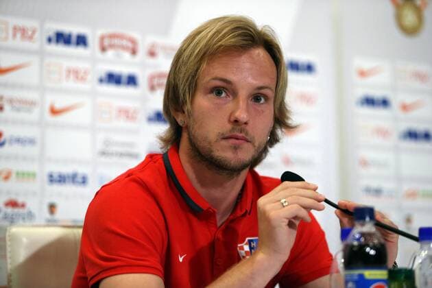 Croatian national team Nationalteam press conference PK Pressekonferenz 10.06.2015., Croatia, Split - Press Conference of the Croatian national team ahead of the upcoming qualifying matches with Italy on Poljud. Ivan Rakitic.  IvoxCagalj PIXSELL