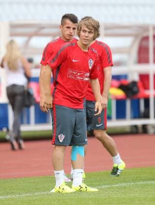 Croatian national football team training 10.06.2015., Croatia, Split - Croatian national football team training in preparations for the upcoming qualifying matches with Italy in Poljud. Alen Halilovic.  IvoxCagalj PIXSELL