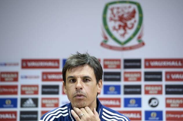 - CARDIFF, UNITED KINGDOM: Wales Head Coach Chris Coleman pictured during a press conference PK Pressekonferenz of the Welsh national soccer team, Thursday 11 June 2015, in Cardiff, Wales, United Kingdom. The Welsh team plays against Belgian national soccer team Red Devils in a Euro 2016 qualification game on Friday. DIRKxWAEM  x04640488x