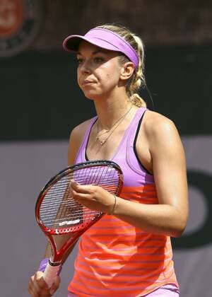 Foto : Sabine Lisicki ( GER ) Tennis French Open in Paris Mo. 25.05.2015