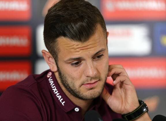 Aktuell Fussball, PK Nationalteam England England s Jack Wilshere during his press conference PK Pressekonferenz England Training & Press Conference- Watford Training Ground - England - 11th June 2015 - Picture David Klein Sportimage EDITORIAL USE ONLY. No use with unauthorised audio, video, data, fixture lists, club league logos or live services. Online in-match use limited to 120 images, no video emulation. No use in betting, games or single club league player publications.