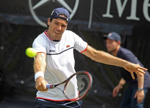 MercedesCup 2015 Deutschland, Stuttgart, 11.06.2015, Tennis, MercedesCup 2015, Stuttgart Weissenhof: Tommy Haas.