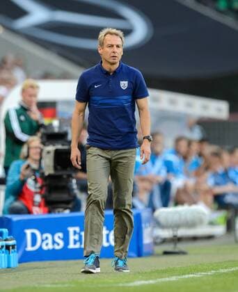 10. Juni 2015: Koeln, Fussball Testspiel: Deutschland - USA: Trainer Juergen Klinsmann (USA) .