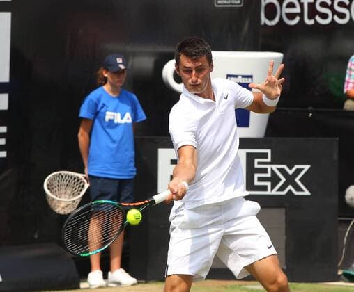 Bernard Tomic ( AUS ) Mercedes Cup, Tennis, ATP Tennis Herren World Tour, 11.06.2015, Foto:Langer Eibner Copyright: Langerx xEibner-Pressefoto EP_HLR