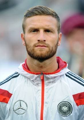 Fußball-Länderspiel: Deutschland - USA in Köln 10.06.2015. Shkodran Mustafi (Deut.) im Portrait. HM