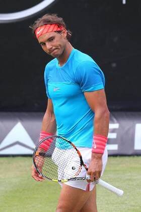 Rafael Nadal ( ESP ) frustriert Mercedes Cup, Tennis, ATP Tennis Herren World Tour, 11.06.2015, Foto:Langer Eibner Copyright: Langer Eibner-Pressefoto EP_HLR
