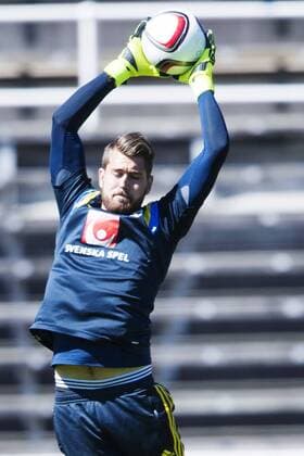 Aktuell Fußball, Training Nationalteam Schweden in Stockholm June 11, 2015 - Stockholm, SVERIGE: Kristoffer Nordfeldt - Training Nationalteam Schweden kod JL 135392 News - June 11, 2015  - ZUMAb138