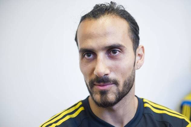 Aktuell Fußball, Training Nationalteam Schweden in Stockholm June 11, 2015 - Stockholm, SVERIGE: Erkan Zengin - Training Nationalteam Schweden. kod JL 135392 News - June 11, 2015  - ZUMAb138