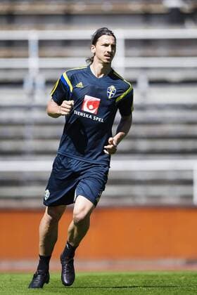 Aktuell Fußball, Training Nationalteam Schweden in Stockholm June 11, 2015 - Stockholm, SVERIGE: Zlatan Ibrahimovic - Training Nationalteam Schweden kod JL 135392 News - June 11, 2015  - ZUMAb138