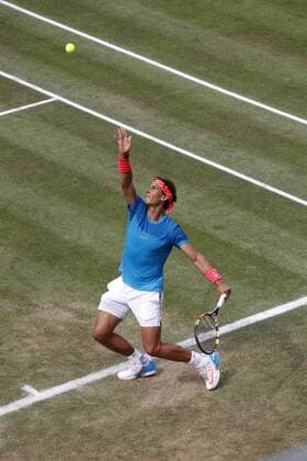 Rafael Nadal (ESP) . Tennis Mercedescup ATP Tennis Herren Tour Stuttgart 2015 . Stuttgart, GER, 07.02.2015, 20. Spieltag Fussball-Bundesliga 2014-2015.