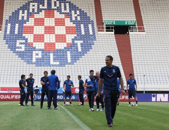 Aktuell Fußball, Training Nationalmannschaft Italien in Split Italian national football team training 11.06.2015., Croatia, Split - Training of the Italian national football team in preparation for tomorrow s qualifying match with Croatia on Poljud.  IvoxCagalj PIXSELL