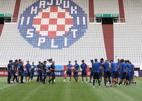 Aktuell Fußball, Training Nationalmannschaft Italien in Split Italian national football team training 11.06.2015., Croatia, Split - Training of the Italian national football team in preparation for tomorrow s qualifying match with Croatia on Poljud.  IvoxCagalj PIXSELL