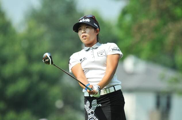 Aktuell Golf, Damen, LPGA, KPMG Women s PGA Championship in Harrison Mi Hyang Lee in action during the KPMG Women s PGA Golf Herren Championship at Westchester Country Club in Harrison, New York. Gregory Vasil Cal Media KPMG Women s PGA Championship June 11 - ZUMAc04_
