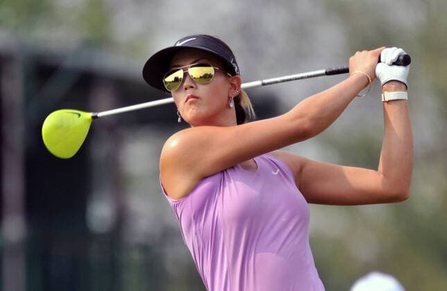 Aktuell Golf, Damen, LPGA, KPMG Women s PGA Championship in Harrison Michelle Wie in action during the KPMG Women s PGA Golf Herren Championship at Westchester Country Club in Harrison, New York. Gregory Vasil Cal Media KPMG Women s PGA Championship June 11 - ZUMAc04_