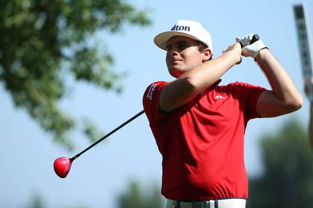 GOLF - Lyoness Open 2015 ATZENBRUGG,AUSTRIA,12.JUN.15 - GOLF - PGA Golf Herren European Tour, Lyoness Open, Diamond Country Club. Image shows Tyrrell Hatton (ENG). GEPAxpictures xDanielxGoetzhaber