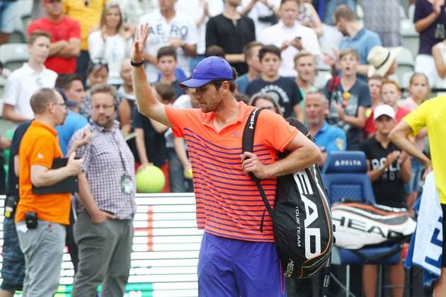 Mischa Zverev ( GER ) bedankt sich nach der Niederlage Mercedes Cup, Tennis, ATP Tennis Herren World Tour, 12.06.2015, Foto:Langer Eibner Copyright: Langer Eibner-Pressefoto EP_HLR