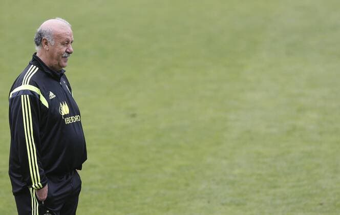 Spain s national team Nationalteam training session in Leon. In this picture, Vicente Del Bosque. xPABLOGARCIAx 