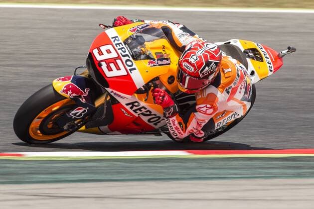 Marc Marquez - Aktuell Motorsport, Motorrad, MotoGP, Grand Prix in Barcelona, Freies Training BARCELONA -june 12- SPAIN: during the free practice of Moto GP, held in the Barcelona-Catalunya circuit, on June 12, 2015. 
