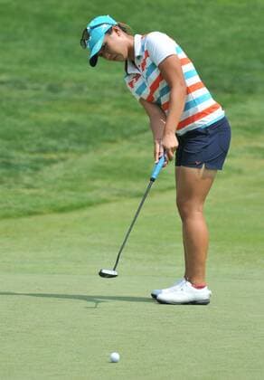 Aktuell Golf, Damen, LPGA, KPMG Women s PGA Championship in Harrison Lydia Ko in action during the KPMG Women s PGA Golf Herren Championship at Westchester Country Club in Harrison, New York. Gregory Vasil Cal Media KPMG Women s PGA Championship June 12 - ZUMAc04_