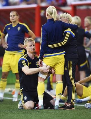 Aktuell Fußball, Damen WM in Kanada, USA - Schweden June 12, 2015 - Winnipeg, Kanada - 150612 - Caroline Seger - WM - USA - SWE - ..Foto: CarlSandin BILDBYRAN kod CS 57685 News - June 12, 2015  - ZUMAb138