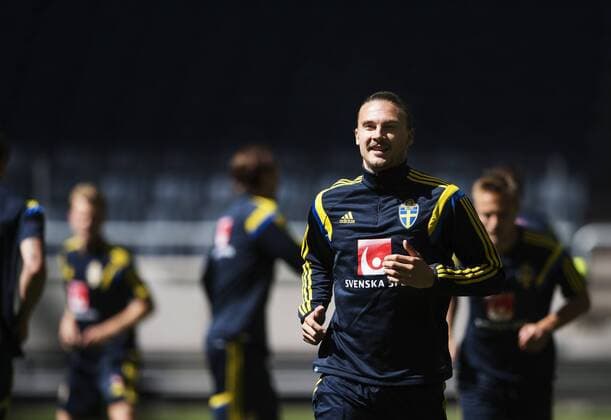 Aktuell Fußball, Training Nationalteam Schweden in Stockholm June 12, 2015 - Stockholm, SVERIGE - 150612 Erik Johansson - den 12 juni 2015 i Stockholm..Foto: JoelxMarklund BILDBYRAN kod JM 87026 News - June 12, 2015  - ZUMAb138