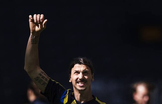 Aktuell Fußball, Training Nationalteam Schweden in Stockholm June 12, 2015 - Stockholm, SVERIGE - 150612 Zlatan Ibrahimovic - den 12 juni 2015 i Stockholm..Foto: JoelxMarklund BILDBYRAN kod JM 87026 News - June 12, 2015  - ZUMAb138
