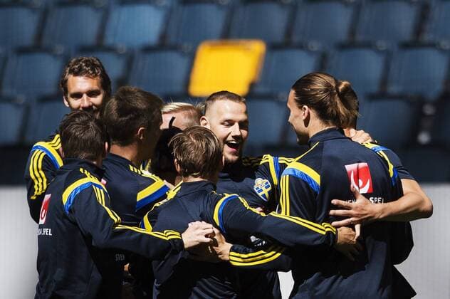 Aktuell Fußball, Training Nationalteam Schweden in Stockholm June 12, 2015 - Stockholm, SVERIGE - 150612 Alexander Milosevic - den 12 juni 2015 i Stockholm..Foto: JoelxMarklund BILDBYRAN kod JM 87026 News - June 12, 2015  - ZUMAb138