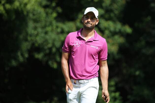 GOLF - Lyoness Open 2015 ATZENBRUGG,AUSTRIA,13.JUN.15 - GOLF - PGA Golf Herren European Tour, Lyoness Open, Diamond Country Club. Image shows Moritz Lampert (GER). GEPAxpictures xDanielxGoetzhaber