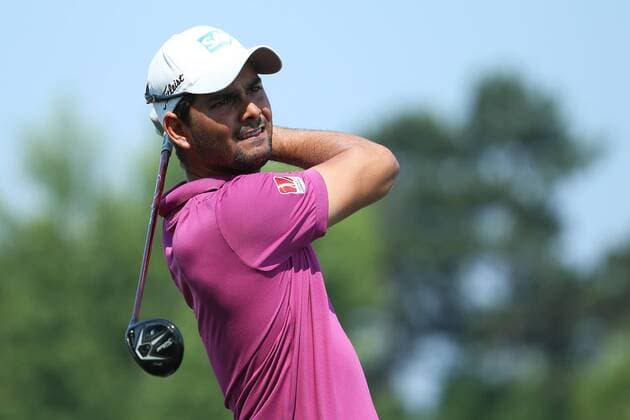 GOLF - Lyoness Open 2015 ATZENBRUGG,AUSTRIA,13.JUN.15 - GOLF - PGA Golf Herren European Tour, Lyoness Open, Diamond Country Club. Image shows Moritz Lampert (GER). GEPAxpictures xDanielxGoetzhaber