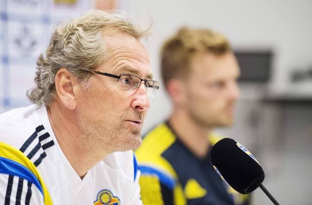 Aktuell Fußball, PK Nationalteam Schweden in Stockholm June 13, 2015 - Stockholm, SVERIGE - 150613 Erik Hamren - den 13 juni 2015 i Stockholm..Foto: JoelxMarklund BILDBYRAN kod JM 87027 News - June 13, 2015  - ZUMAb138