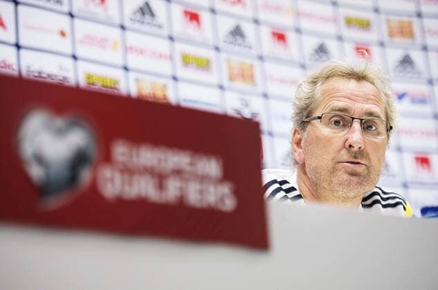 Aktuell Fußball, PK Nationalteam Schweden in Stockholm June 13, 2015 - Stockholm, SVERIGE - 150613 Erik Hamren - den 13 juni 2015 i Stockholm..Foto: JoelxMarklund BILDBYRAN kod JM 87027 News - June 13, 2015  - ZUMAb138