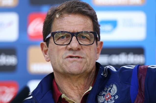 SOCCER - UEFA EURO EM Europameisterschaft Fussball 2016 quali, RUS vs AUT, preview MOSCOW,RUSSIA,13.JUN.15 - SOCCER - UEFA European Championship EM Europameisterschaft 2016, European Qualifiers, international match Länderspiel Russia vs Austria, preview, press conference PK Pressekonferenz of team RUS. Image shows head coach Fabio Capello (RUS). GEPAxpictures xChristianxOrt