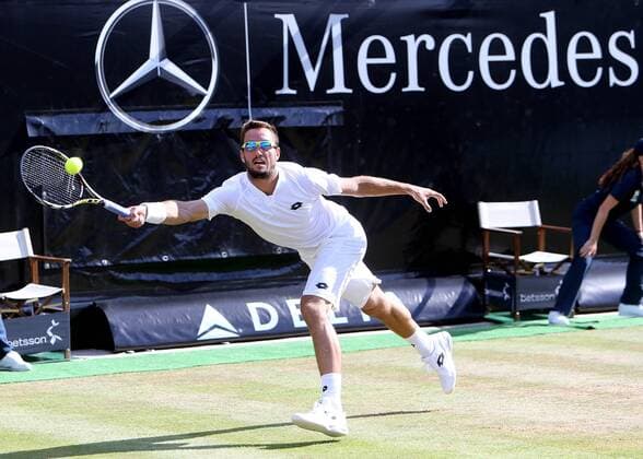 Stuttgart , Tennis Weissenhof Mercedes Cup 2015, Viktor Troicki (SRB)