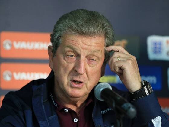 England s Roy Hodgson looks on during his press conference PK Pressekonferenz England Training & Press Conference- Stozice Stadium - Slovenia - 13th June 2015 - Picture David Klein Sportimage EDITORIAL USE ONLY. No use with unauthorised audio, video, data, fixture lists, club league logos or live services. Online in-match use limited to 120 images, no video emulation. No use in betting, games or single club league player publications.