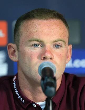 England s Wayne Rooney during his press conference PK Pressekonferenz England Training & Press Conference- Stozice Stadium - Slovenia - 13th June 2015 - Picture David Klein Sportimage EDITORIAL USE ONLY. No use with unauthorised audio, video, data, fixture lists, club league logos or live services. Online in-match use limited to 120 images, no video emulation. No use in betting, games or single club league player publications.