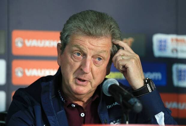 England s Roy Hodgson looks on during his press conference PK Pressekonferenz England Training & Press Conference- Stozice Stadium - Slovenia - 13th June 2015 - Picture David Klein Sportimage EDITORIAL USE ONLY. No use with unauthorised audio, video, data, fixture lists, club league logos or live services. Online in-match use limited to 120 images, no video emulation. No use in betting, games or single club league player publications.